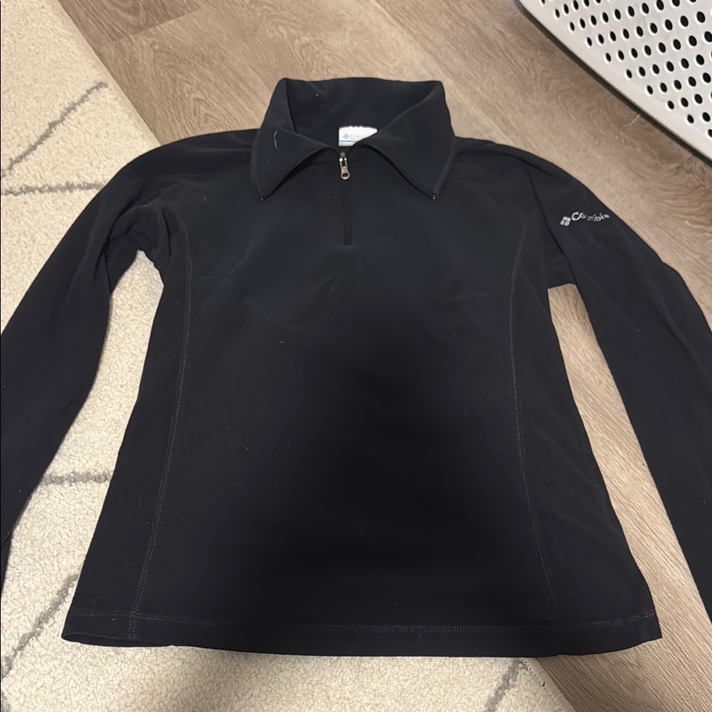 Columbia Black Half-Zip Pullover